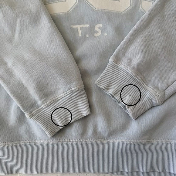 Taylor Swift Official 1989 Crewneck Blue Size S - Picture 7 of 9